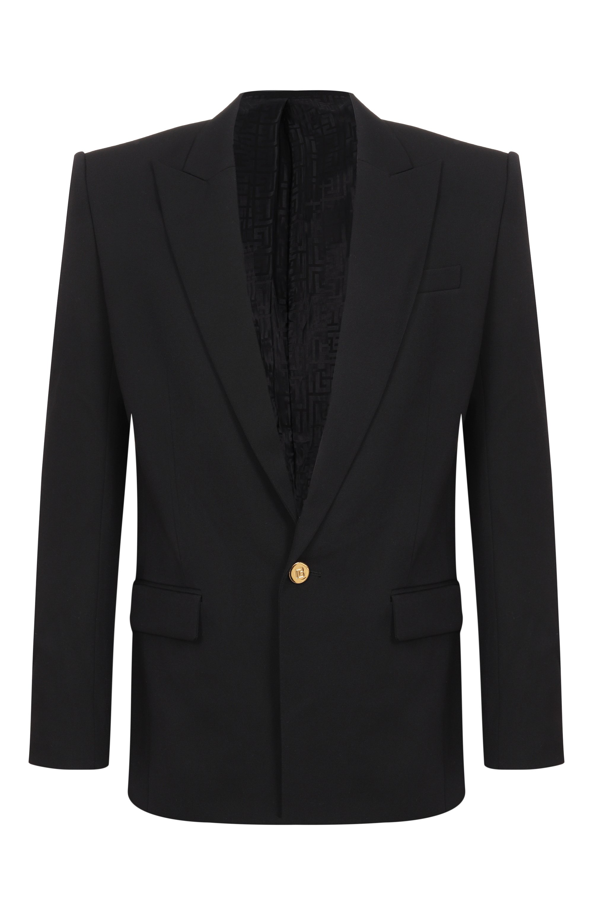 Шерстяной пиджак BALMAIN, арт. FH0SE465/WC09, фото 1