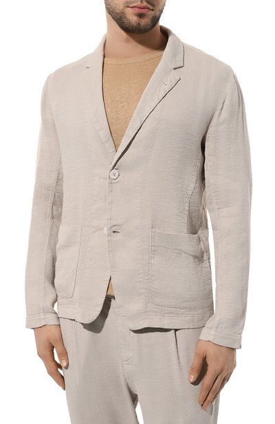 Пиджак изо льна и вискозы TRANSIT, арт. CFUTRTH171, фото 3