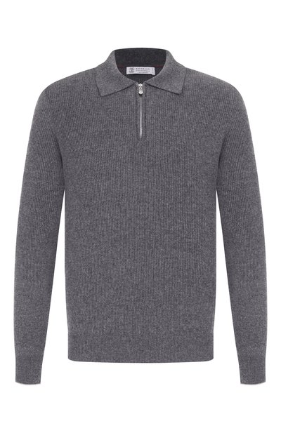 Мужское кашемировое поло BRUNELLO CUCINELLI, арт. M2229525