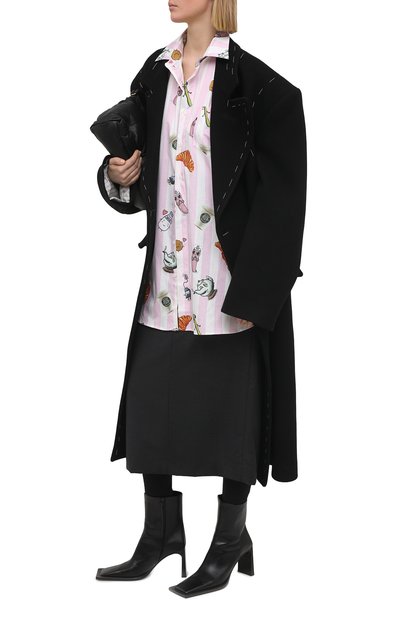 Хлопковая рубашка VETEMENTS, арт. UE51SH200P 2603/W, фото 2