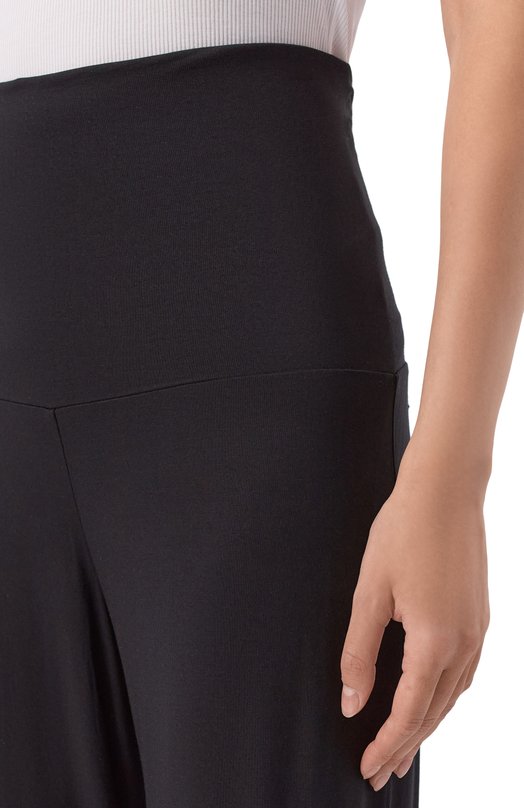 Брюки из вискозы Pietro Brunelli PNH010/BBBAMB Чёрный  PNH010/BBBAMB Фото 5