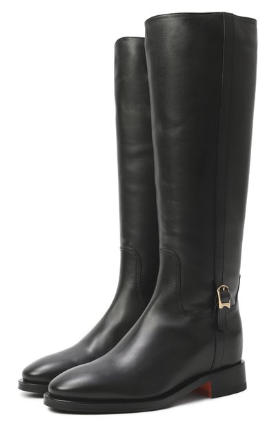 Женские кожаные сапоги SANTONI, арт. WSHG71827BJ2HLGA