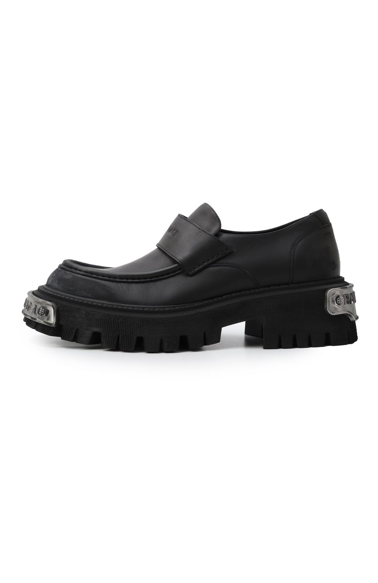 Кожаные лоферы tractor BALENCIAGA, арт. 825735/WBSA8, фото 1
