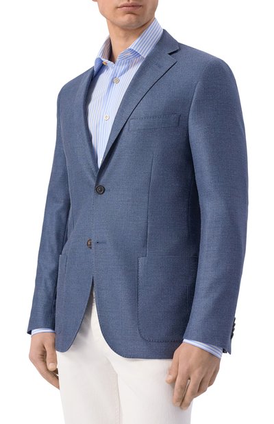 Пиджак из шелка и шерсти CORNELIANI, арт. 27X002/2718288, фото 3