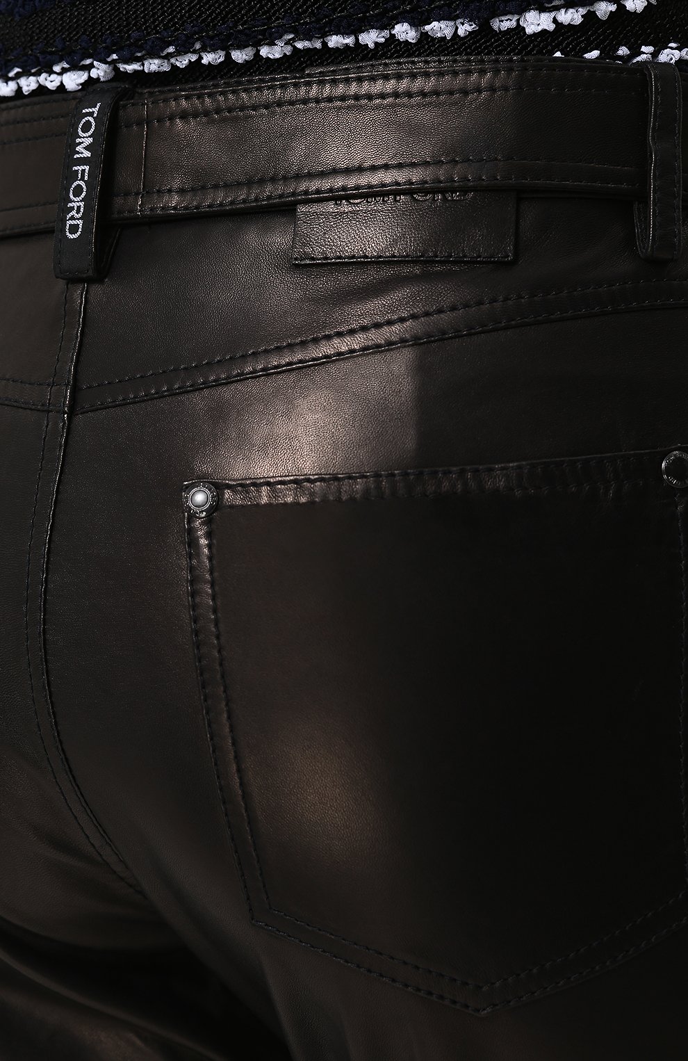 Кожаные брюки TOM FORD, арт. PAL647-LEX181, фото 5