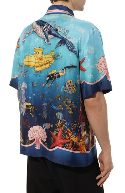 Шелковая сорочка CASABLANCA, арт. MS23-SH-003-07, фото 4