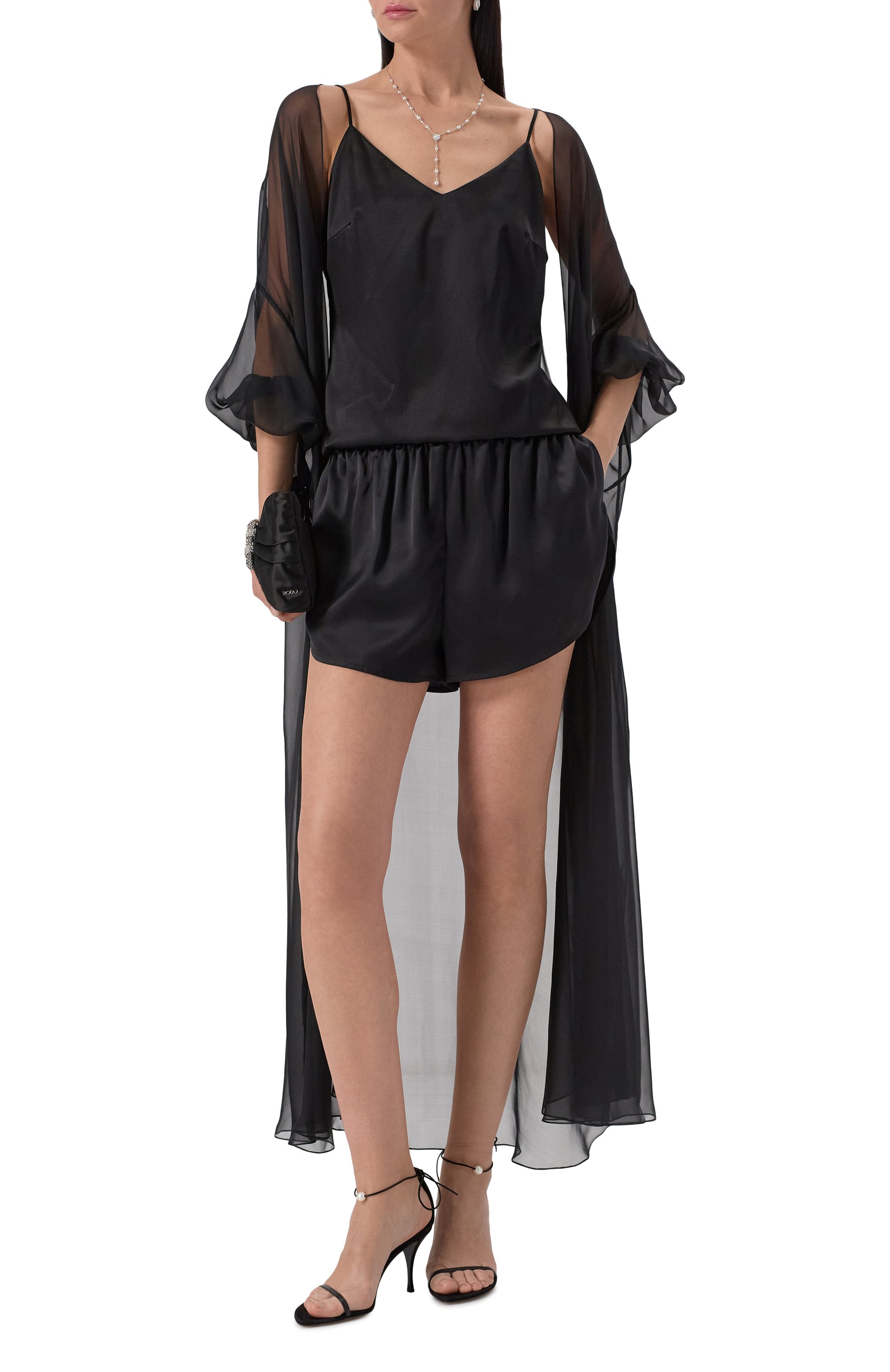 Атласные шорты YANINA, арт. T-2921, фото 2