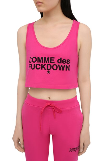 Хлопковый топ COMME DES FUCKDOWN, арт. CDFD1348, фото 3