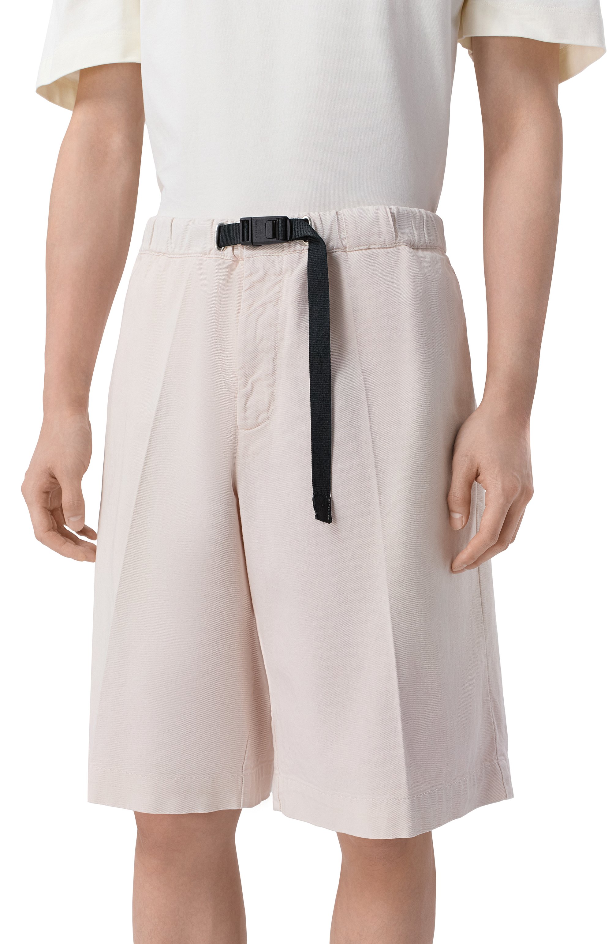 Хлопковые шорты WHITE SAND кремового цвета по цене 18750 руб., арт. 26SU91/260, фото 3 Хлопковые шорты WHITE SAND, арт. 26SU91/260, фото 3