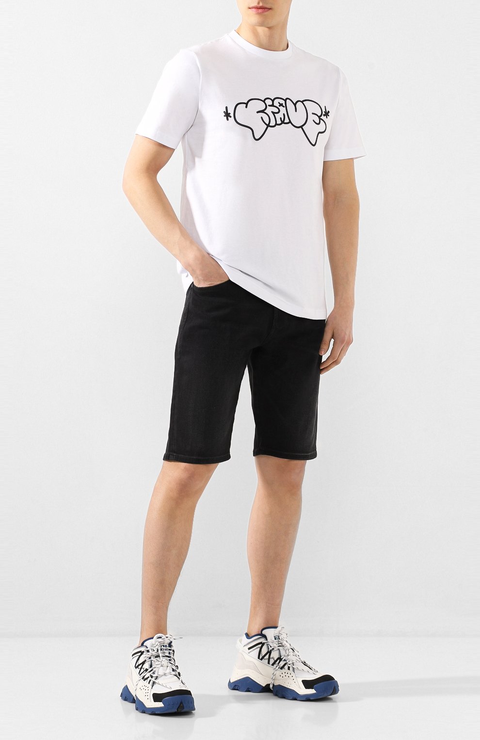 Джинсовые шорты DIESEL, арт. 00SD3U/0JAXJ, фото 2