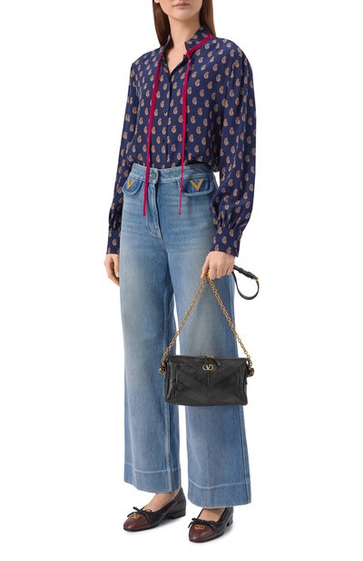 Сумка panthea small VALENTINO черного цвета по цене 255000 руб., арт. 8W2B0S99/UYF, фото 3 Сумка panthea small VALENTINO, арт. 8W2B0S99/UYF, фото 3