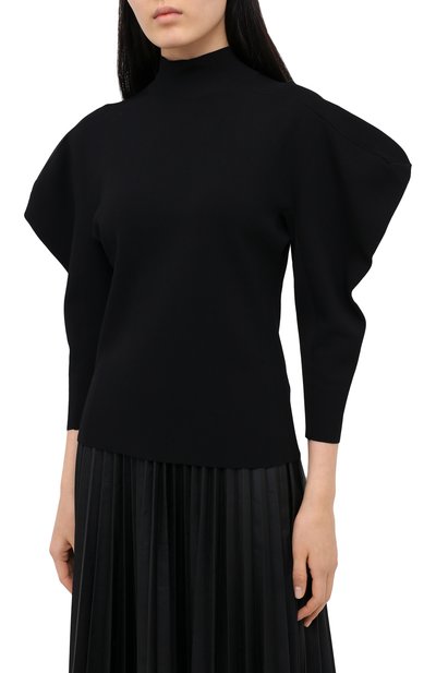 Пуловер из вискозы PROENZA SCHOULER черного цвета по цене 83050 руб., арт. R2037461-KY192, фото 4 Пуловер из вискозы PROENZA SCHOULER, арт. R2037461-KY192, фото 4