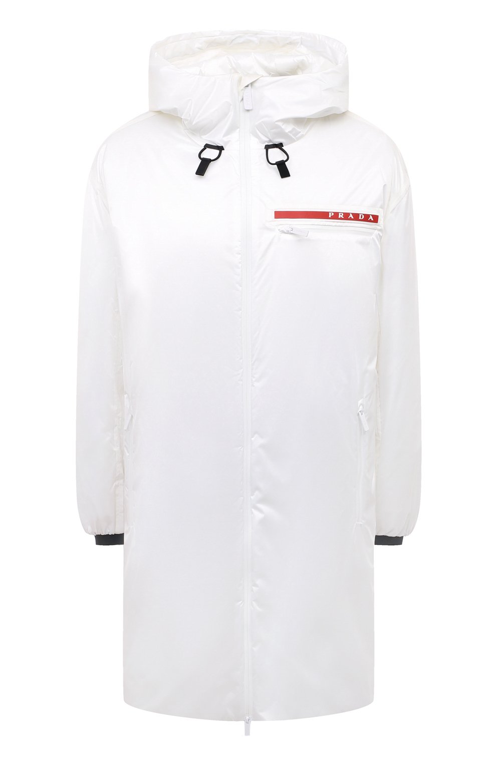 Куртка PRADA белого цвета по цене 220000 руб., арт. 29Z855-1ZT6-F027K-212, фото 1 Куртка PRADA, арт. 29Z855-1ZT6-F027K-212, фото 1