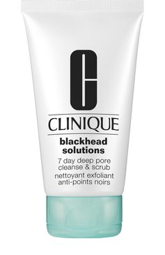 Скраб для глубокого очищения пор blackhead solutions (125ml) CLINIQUE бесцветного цвета, арт. ZR0N-01 | Фото 1 (Тип продукта: Скрабы; Материал внутренний: Не назначено; Региональные ограничения белый список (Axapta Mercury): Не проставлено; Нос: Не проставлено; Назначение: Для лица; Статус проверки: Проверена категория)