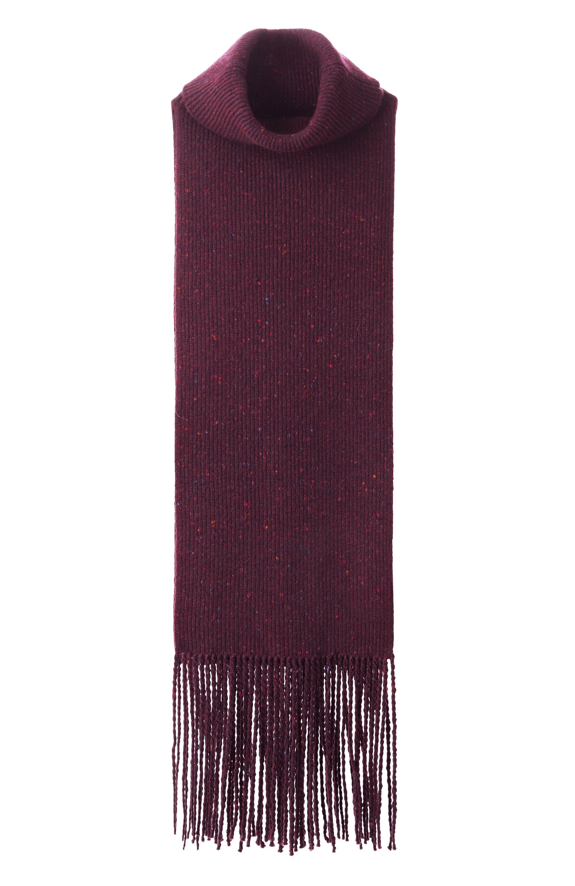 Манишка из шерсти и кашемира CO бордового цвета по цене 87550 руб., арт. 9098BMSW, фото 1 Манишка из шерсти и кашемира CO, арт. 9098BMSW, фото 1