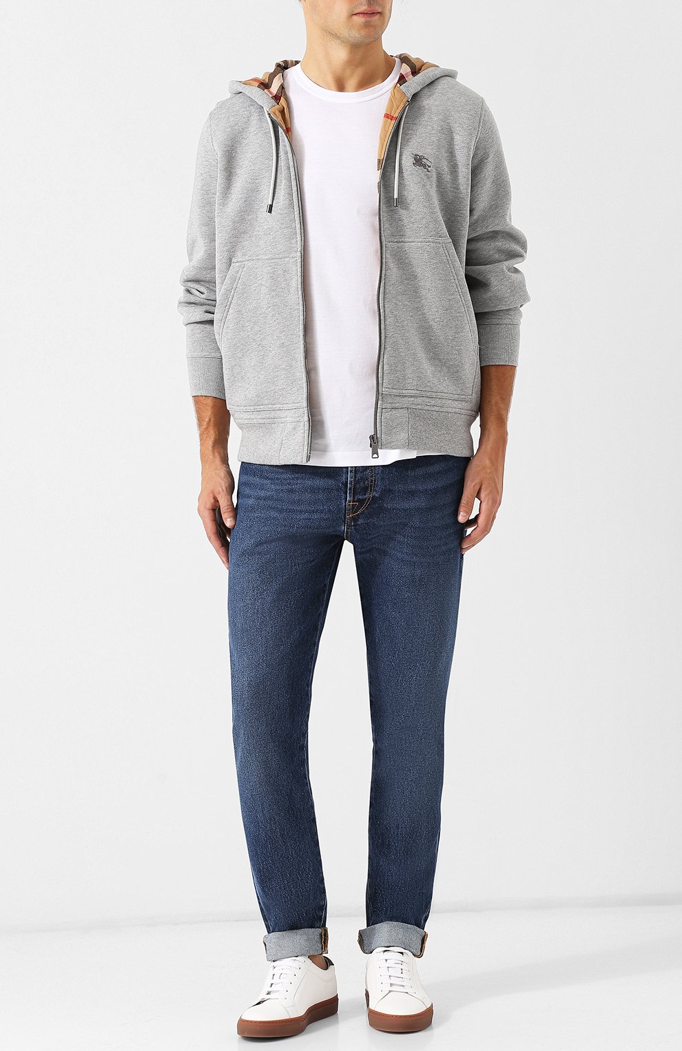 Хлопковая толстовка BURBERRY, арт. 4061802, фото 2