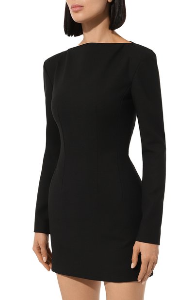 Шерстяное платье ARMARIUM черного цвета по цене 173500 руб., арт. ARMFWD017/W012, фото 3 Шерстяное платье ARMARIUM, арт. ARMFWD017/W012, фото 3