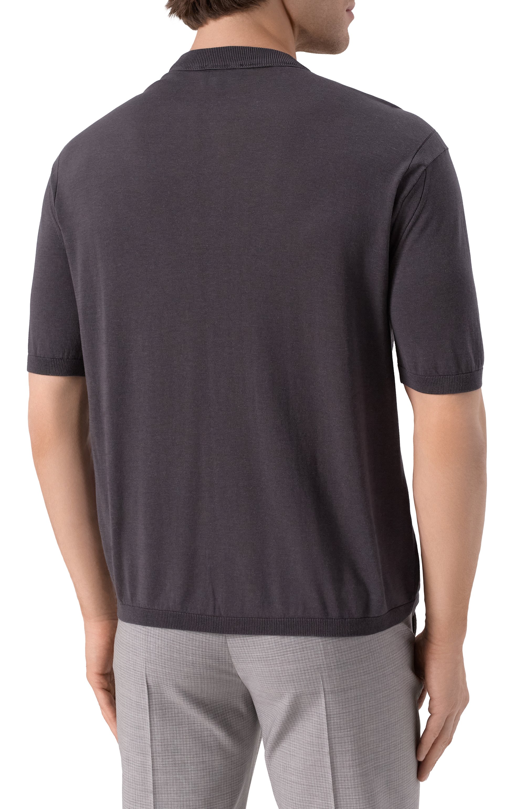 Джемпер из лиоцелла и хлопка EMPORIO ARMANI, арт. EM000672/AF13907, фото 4