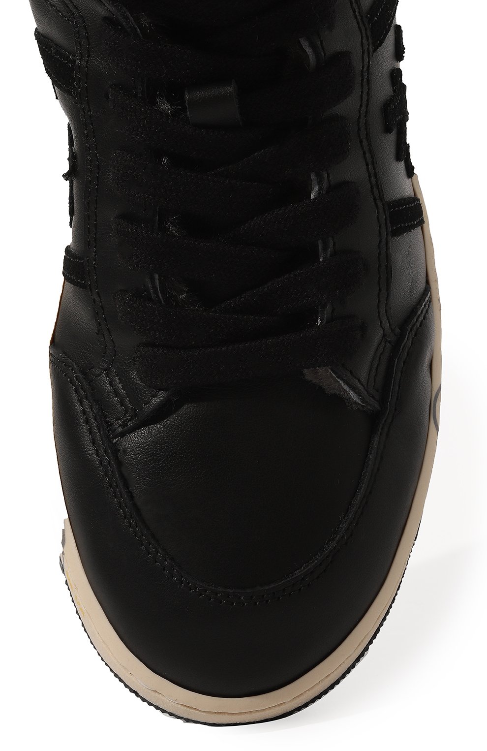 Высокие кеды из кожи wally PREMIATA WILL BE, арт. WALLY HI M/15M321841/JUN, фото 4