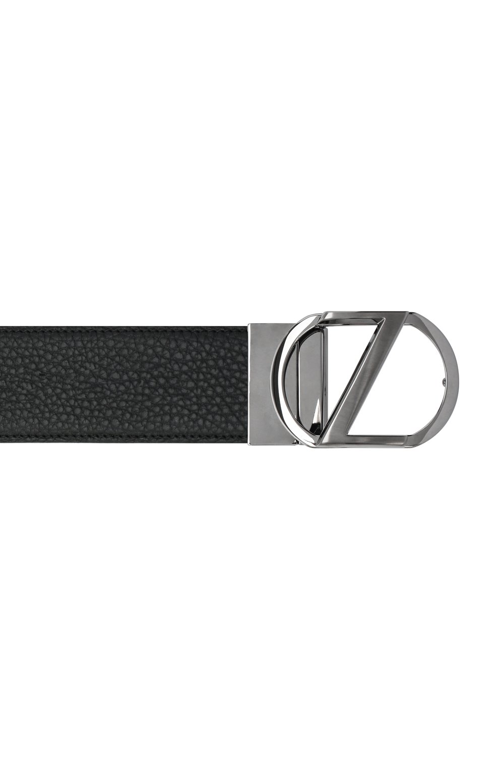 Кожаный ремень ZEGNA черного цвета по цене 38500 руб., арт. B1GR1B/958A, фото 3 Кожаный ремень ZEGNA, арт. B1GR1B/958A, фото 3