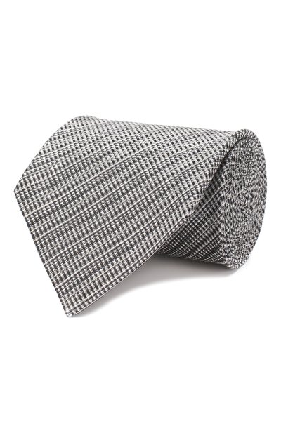 Мужской галстук из смеси шелка и льна TOM FORD, арт. 5TF07/XT0