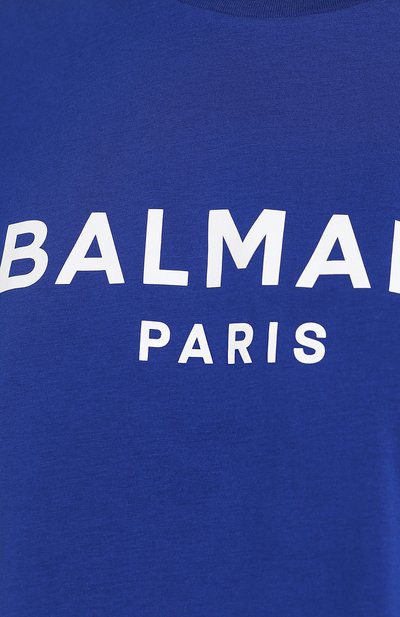 Хлопковая футболка BALMAIN, арт. TF01357/I416, фото 5