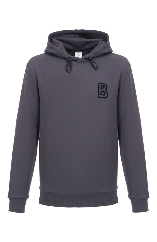 Хлопковое худи Bogner 88117497 Серый 88117497