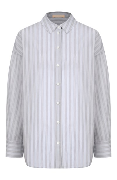 Женская рубашка из хлопка и шелка 12 STOREEZ, арт. 136434