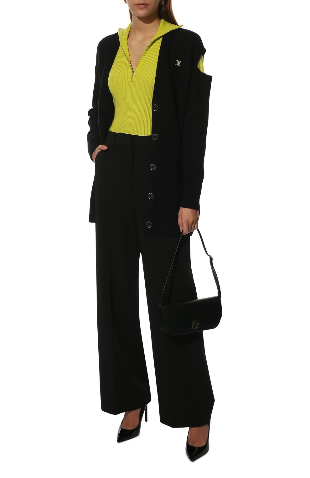 Шерстяная водолазка GANNI, арт. K1707, фото 2