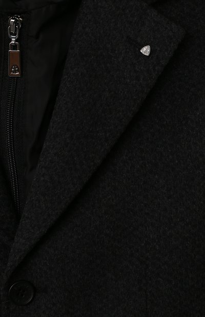 Шерстяное пальто с капюшоном ALESSANDRO BORELLI MILANO, арт. M2018-20л, фото 3