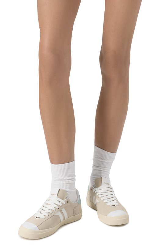 Замшевые кеды Court Ace Pro-Keds 1949 C0URT ACE/SUEDE & LEATHER Бежевый  C0URT ACE/SUEDE & LEATHER Фото 3