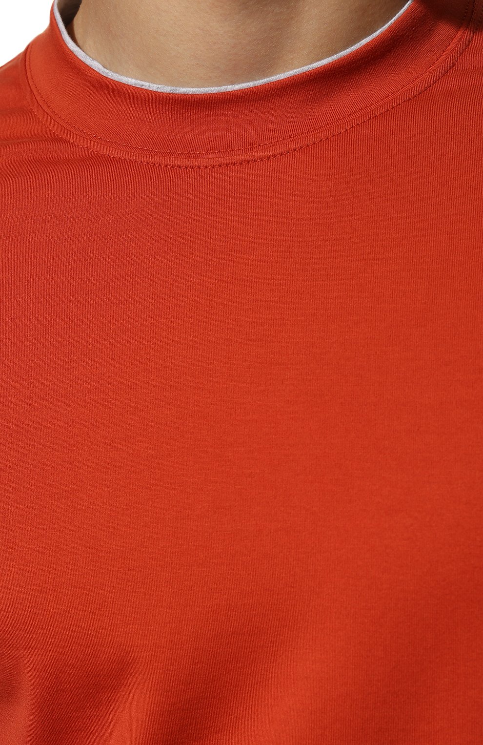 Хлопковый лонгслив BRUNELLO CUCINELLI, арт. M0T617433, фото 5