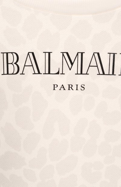 Хлопковый свитшот BALMAIN, арт. BY4A70, фото 3