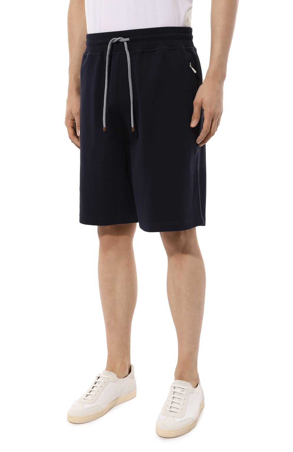 Хлопковые шорты BRUNELLO CUCINELLI, арт. M0T353242G, фото 3