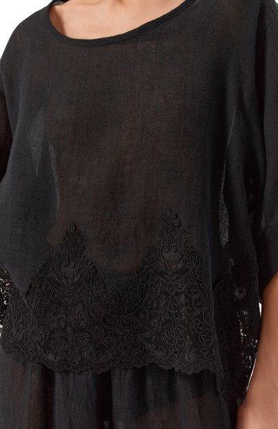 Топ изо льна и вискозы MAURIZIO, арт. W08462179, фото 5