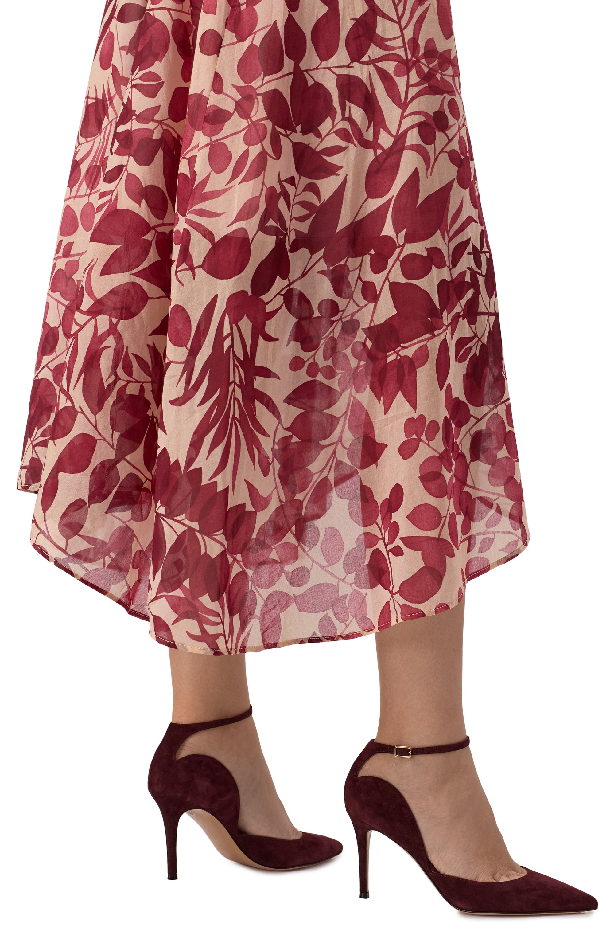 Замшевые туфли hayette 85 GIANVITO ROSSI темно-бордового цвета по цене 99500 руб., арт. G40364.85RIC.CAMB0UR, фото 3 Замшевые туфли hayette 85 GIANVITO ROSSI, арт. G40364.85RIC.CAMB0UR, фото 3