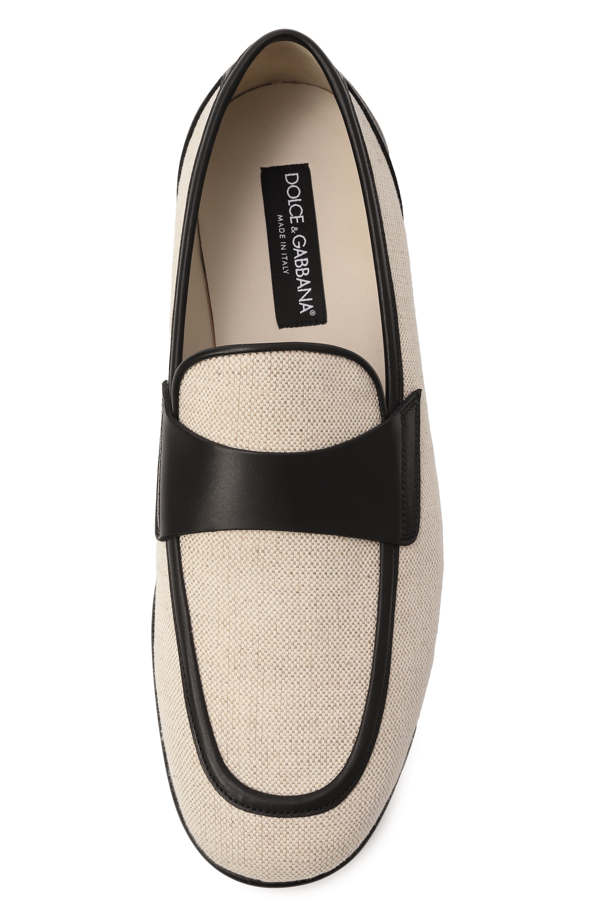 Комбинированные лоферы erice DOLCE & GABBANA, арт. A50698/A9Q93, фото 6