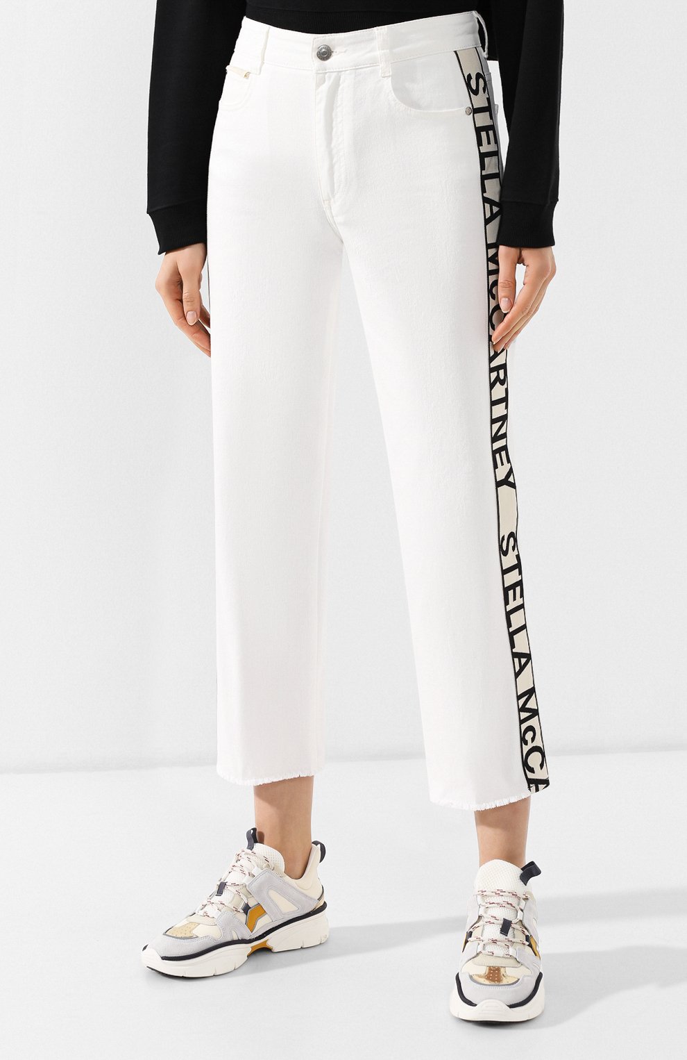 Джинсы с логотипом бренда STELLA MCCARTNEY, арт. 475195/SMH28, фото 3