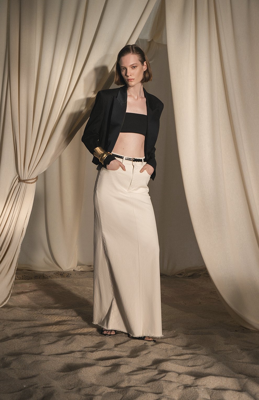 Джинсовая юбка JACOB COHEN, арт. V G 008 02 S 3954/227F, фото 6