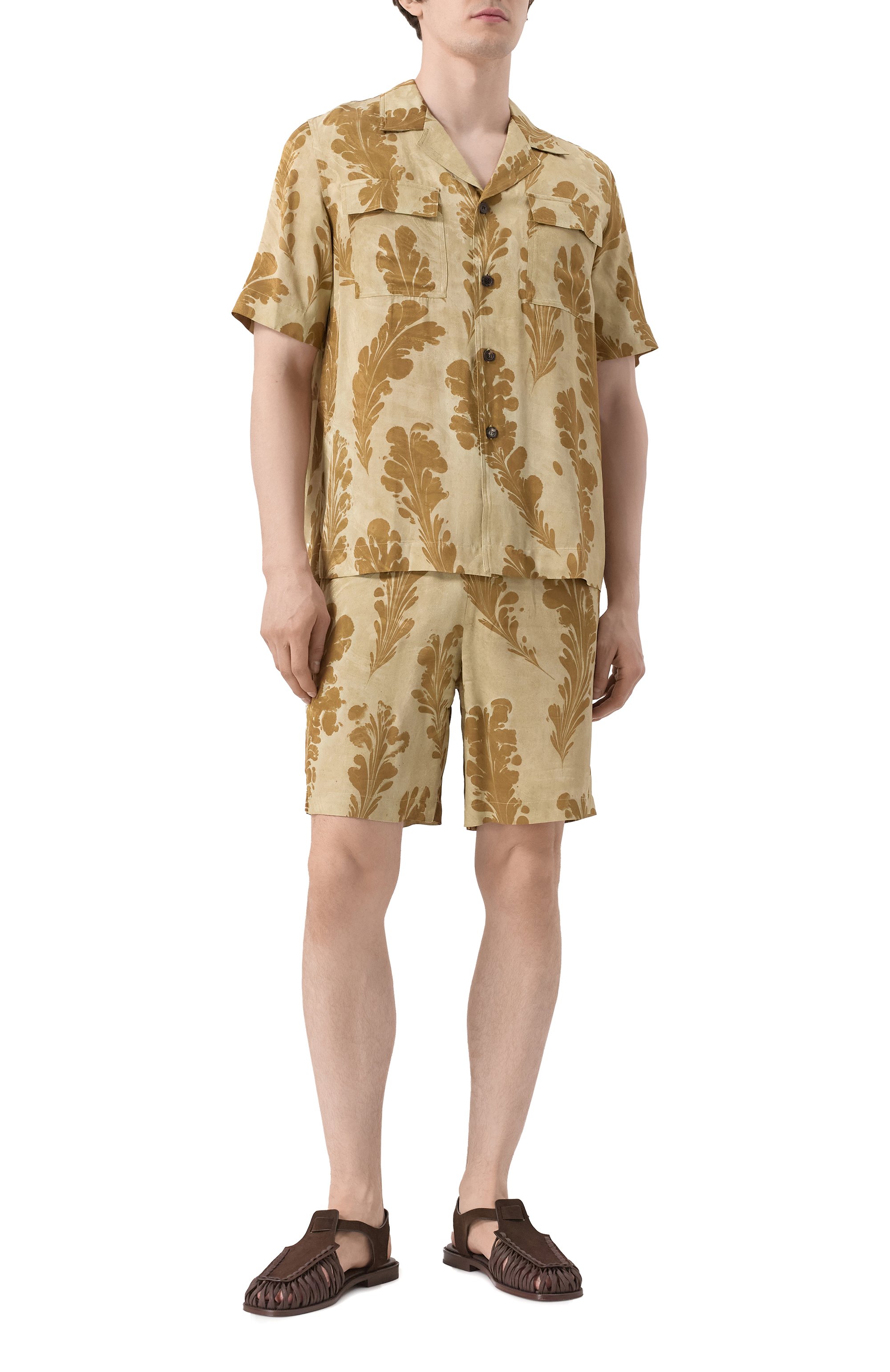 Рубашка из вискозы DRIES VAN NOTEN, арт. 251-020736-1027, фото 2