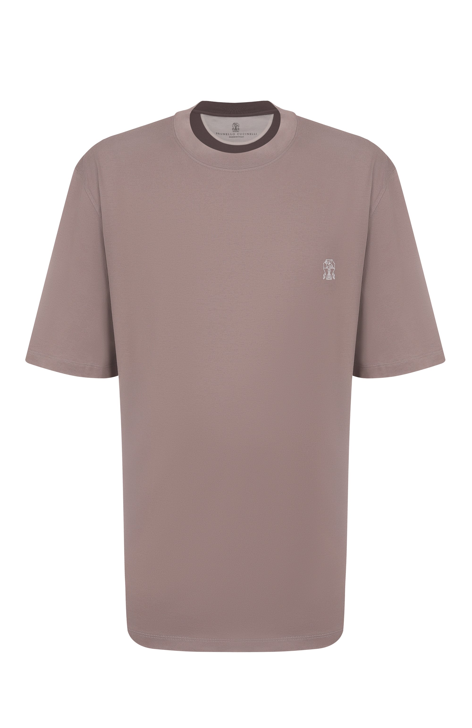 Хлопковая футболка BRUNELLO CUCINELLI, арт. M0B138440W, фото 1