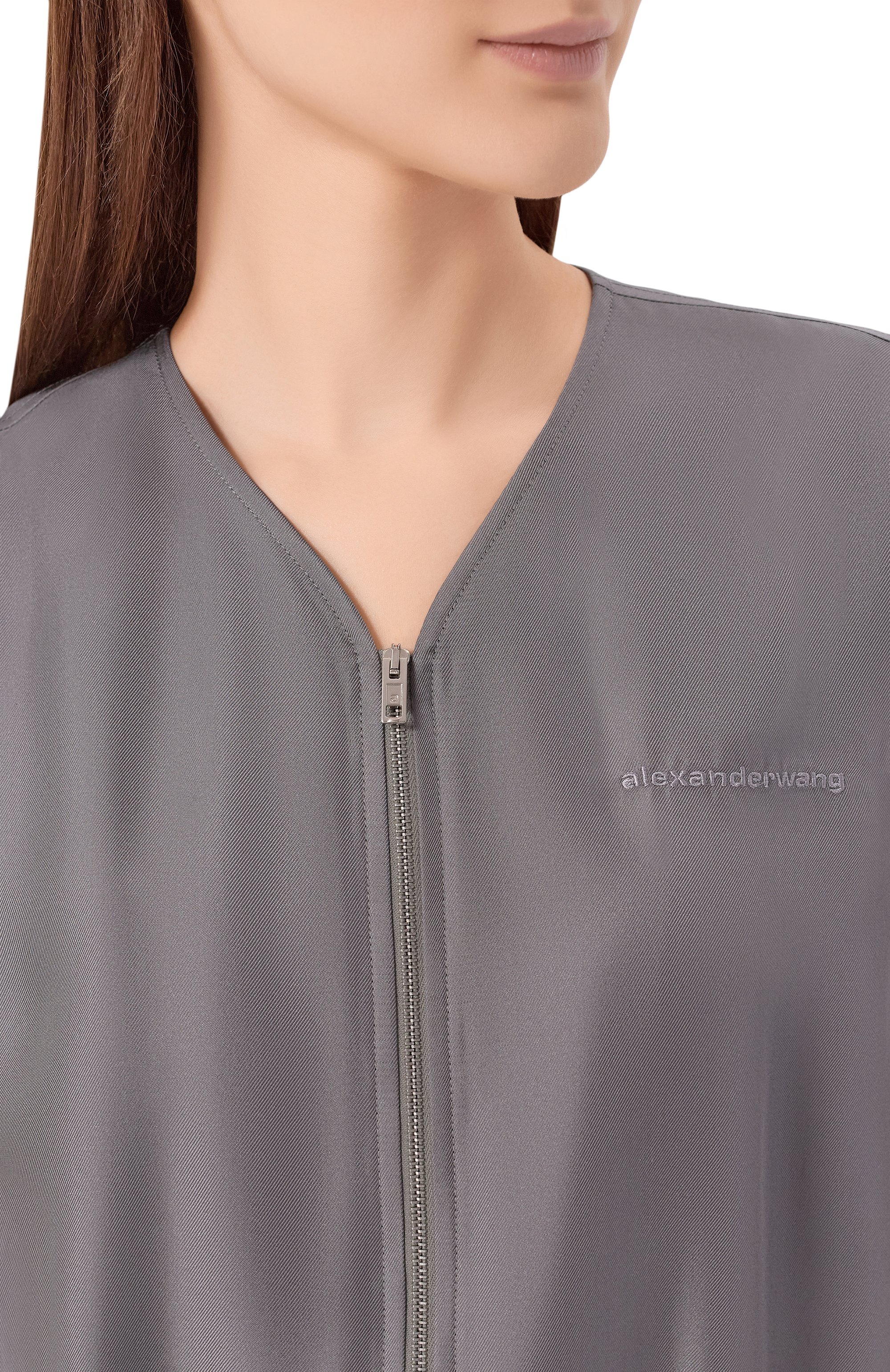 Шелковый жилет ALEXANDER WANG, арт. 1WC2262757, фото 5