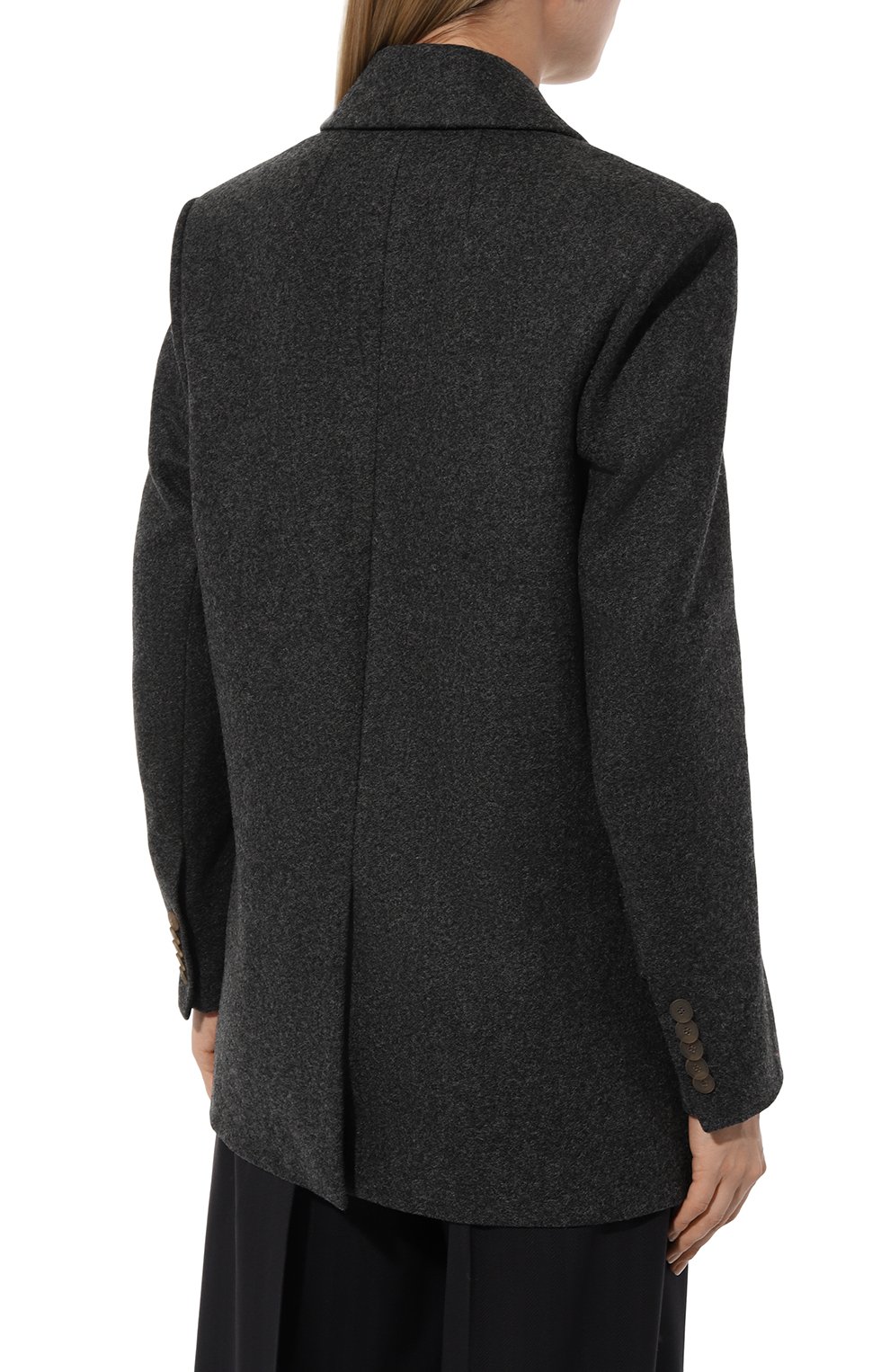 Шерстяной жакет CHAPURIN темно-серого цвета по цене 80000 руб., арт. JT6/16582/27932-м/FW23-24, фото 4 Шерстяной жакет CHAPURIN, арт. JT6/16582/27932-м/FW23-24, фото 4