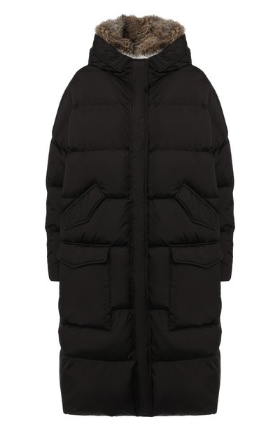 Пуховик с меховой отделкой капюшона LEMPELIUS, арт. 3000/276R, фото 1