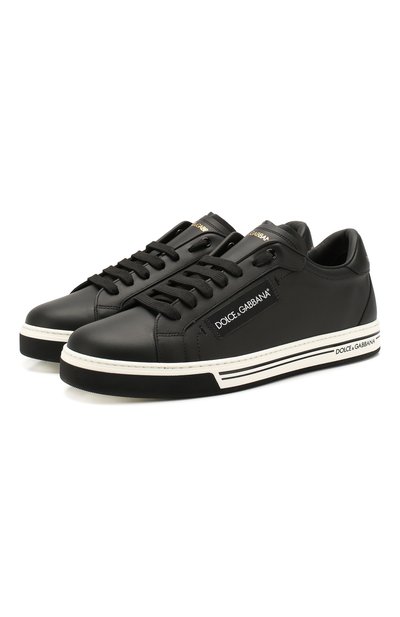 Кожаные кеды roma  DOLCE & GABBANA, арт. CS1572/AV165, фото 1