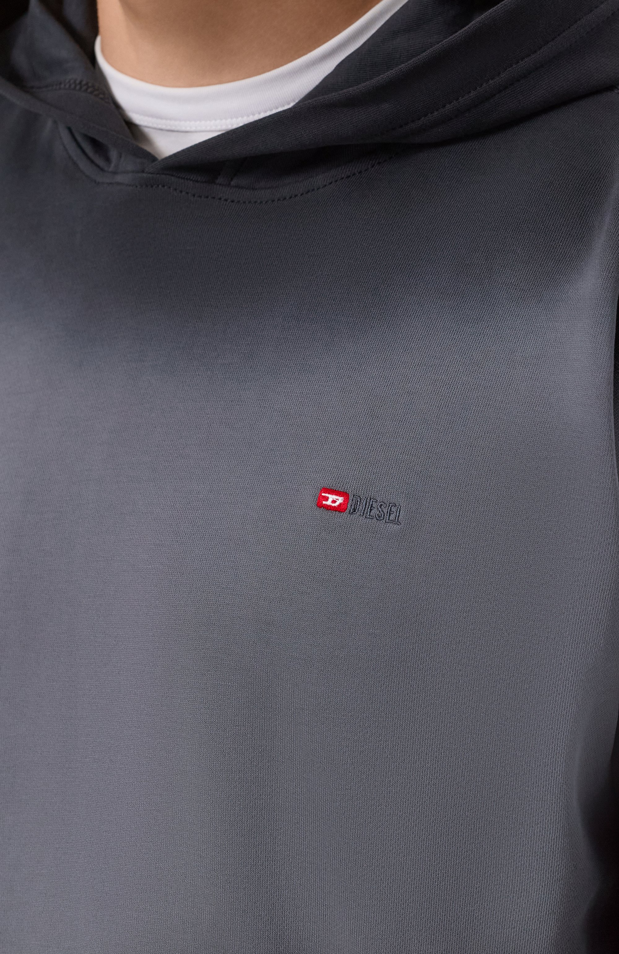 Хлопковое худи DIESEL, арт. A19295/0PKAM, фото 5