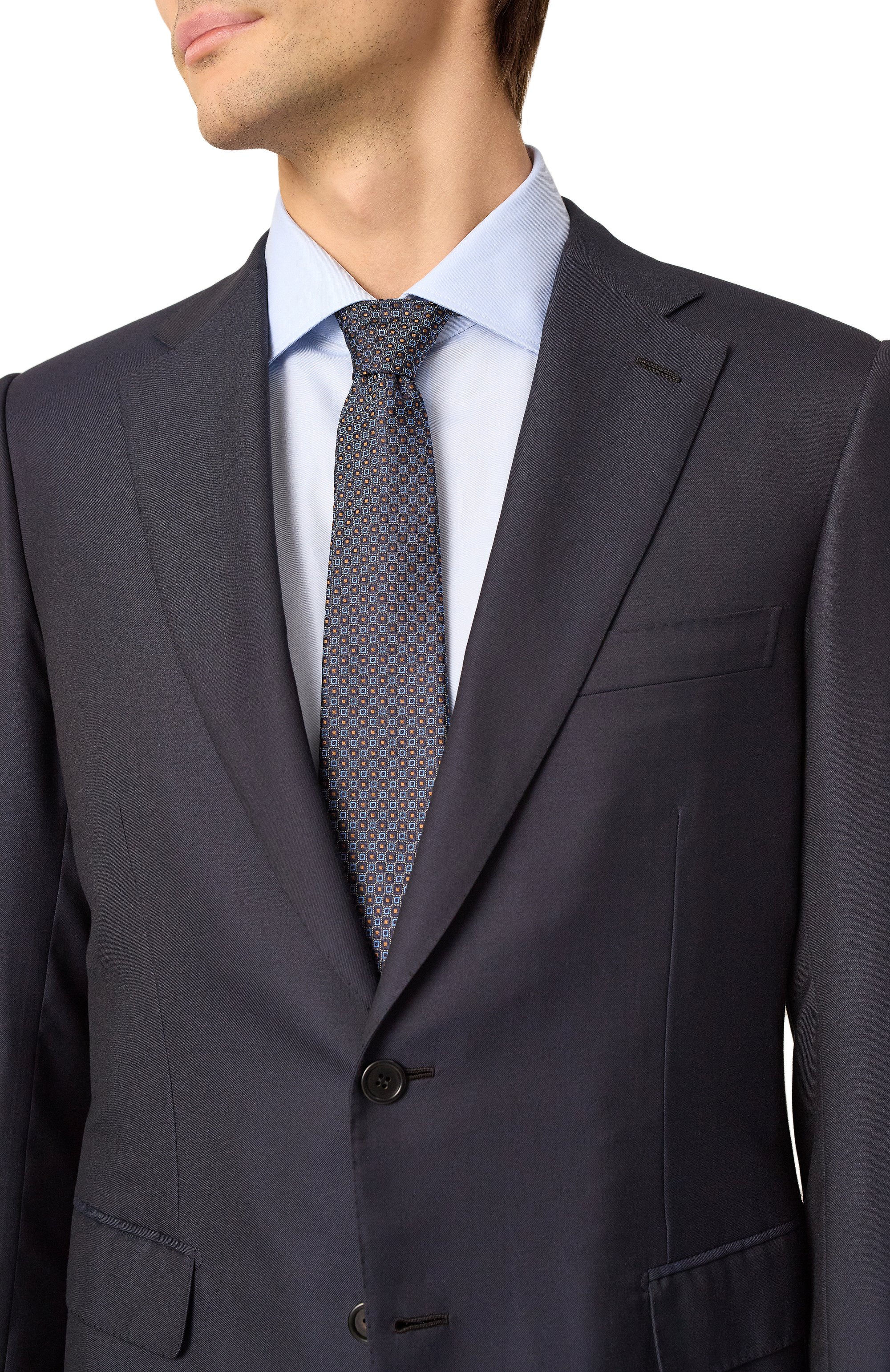 Шелковый галстук CANALI, арт. 18/HJ04209, фото 2