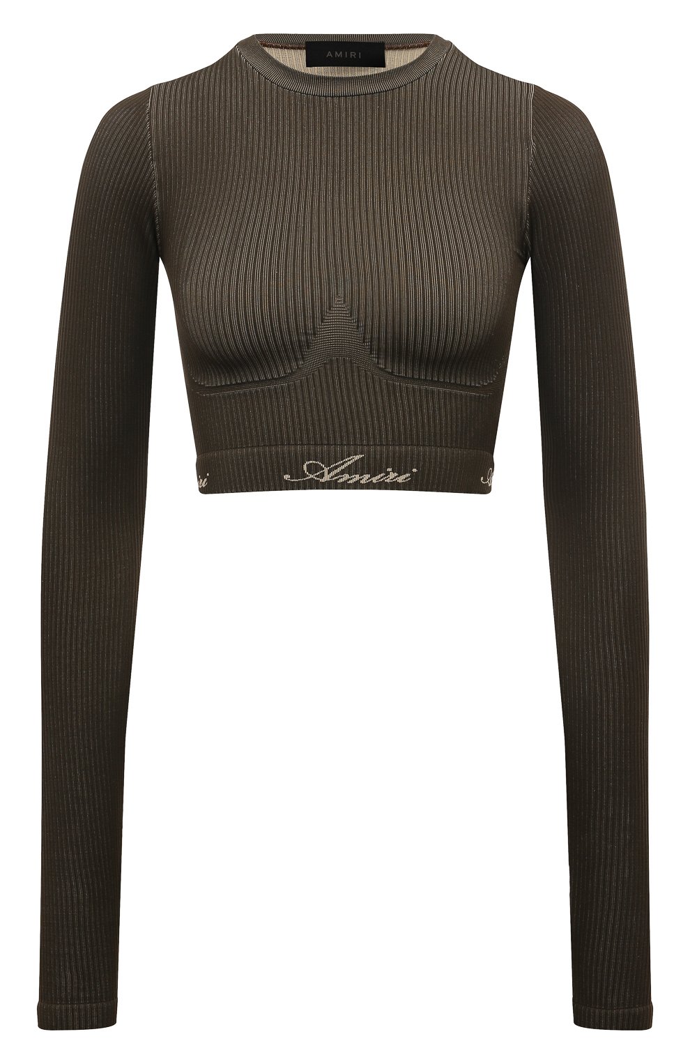 Топ AMIRI коричневого цвета по цене 87550 руб., арт. PS24WKL021, фото 1 Топ AMIRI, арт. PS24WKL021, фото 1