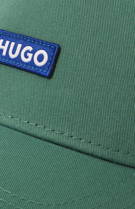 

Хлопковая бейсболка HUGO Blue, Хаки