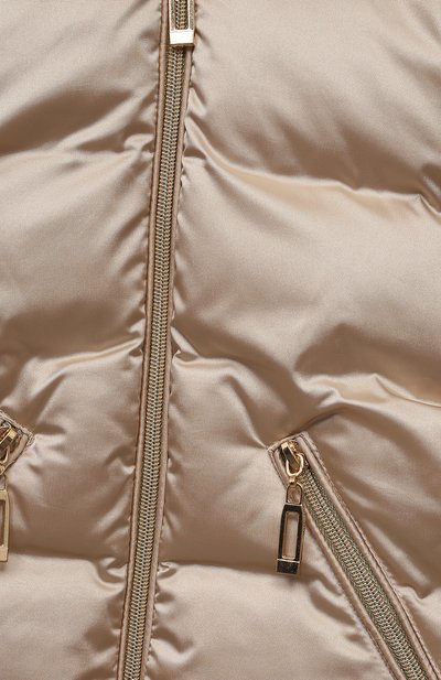 Пуховый комбинезон CHEPE золотого цвета по цене 19000 руб., арт. 391865, фото 3 Пуховый комбинезон CHEPE, арт. 391865, фото 3